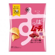 호 이케야 슈퍼 무초 칩스 깔끔한 매실맛 55g [스낵]