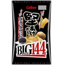 Calbee 칼비 딱딱한 감자 BIG 블랙 페퍼 144g
