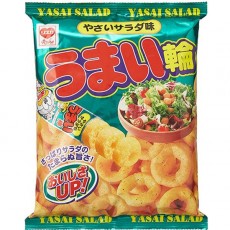 리스카 RISKA 리스카 맛있는 고리 야사이 샐러드 맛 75g [과자]