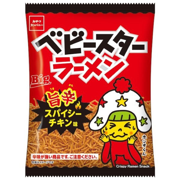 베이비 스타 맛 매운 매운 닭 맛 65g