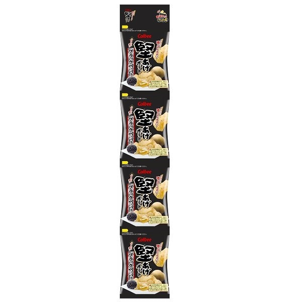 Calbee 칼비 견고한 감자 블랙 페퍼 15g×4봉투