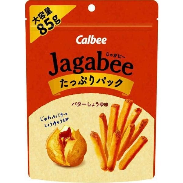 Calbee 칼비 Jagabee 버터 간장 맛 팩 85g
