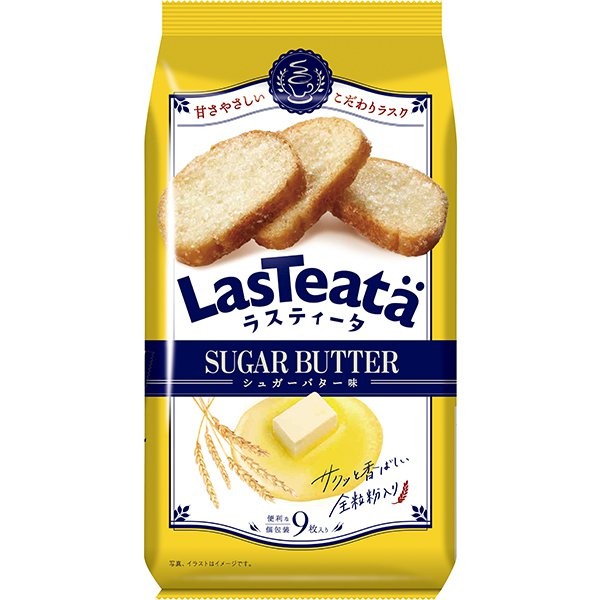 간식 회사 라스티타 설탕 버터 맛 9 장