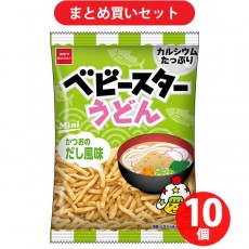 간식 컴퍼니 베이비 스타 우동 가다랭이 맛 20g 10개 세트