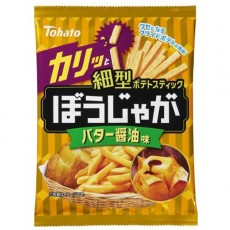 히가시 비둘기 Tohato 방자 버터 간장 맛 58g