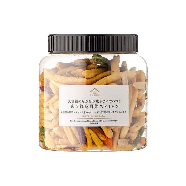 구세후쿠 좀처럼 줄지 않는 야미츠키 아레 & 야채 스틱 250g