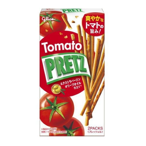 글리코 Glico 글리코 토마토 플리츠 53g