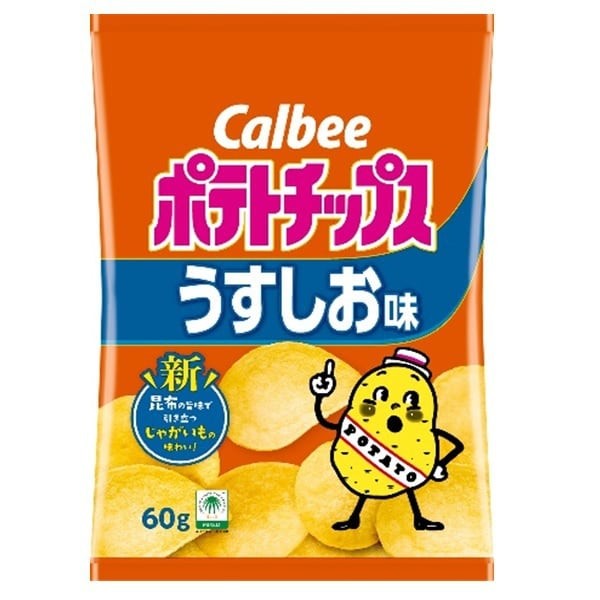 Calbee 칼비 감자칩 우스시맛 60g
