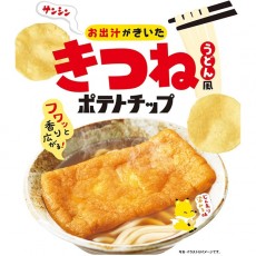 미토미 키츠네 우동 바람 감자 칩 40g