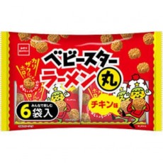 간식 회사 베이비 스타 라면 원 치킨 맛 6 봉지 132g