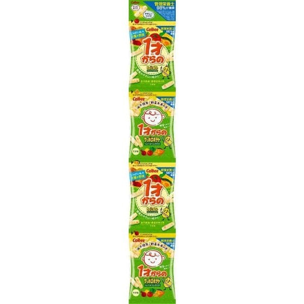 Calbee 칼비 1세부터 삿포로 감자 찌그러진 채식 32g