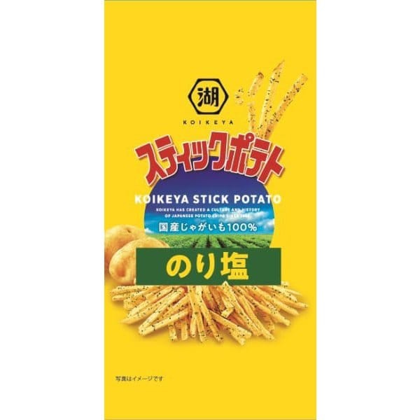 호수 이케야 슬림 백 스틱 감자 김 소금 34g