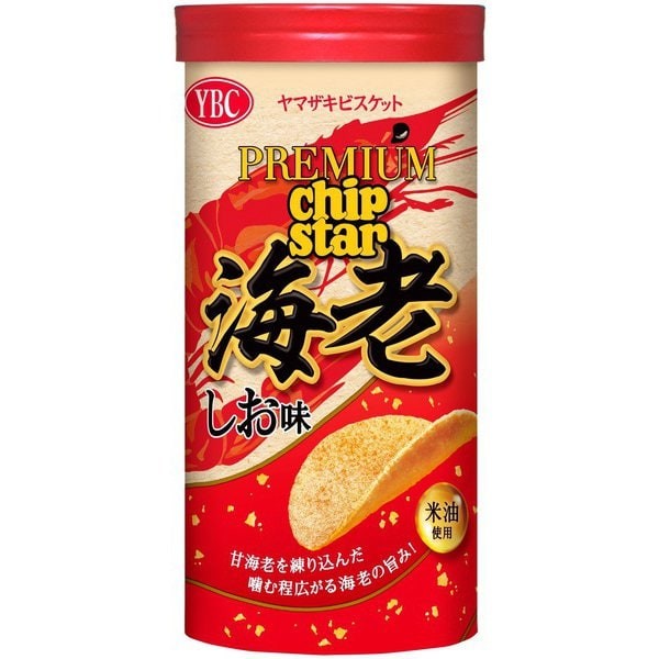 야마자키 비스킷 프리미엄 칩스터 새우 맛 45g