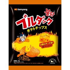 산요 재팬 불닥 감자칩 4종의 치즈맛 55g