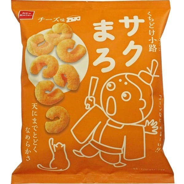 간식 회사 간식 회사 쿠치 도케 코지 사쿠 마로 치즈 맛 52g