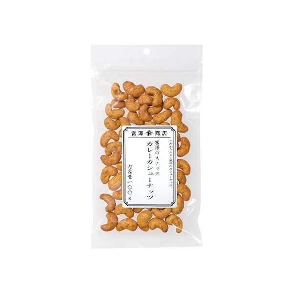 토미자와 상점 TOMIZ 토미자와 스낵 카레 카슈넛 100g