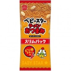 간식 회사 베이비 스타 라면 안주 슬림 팩 매운 닭고기 맛 52g