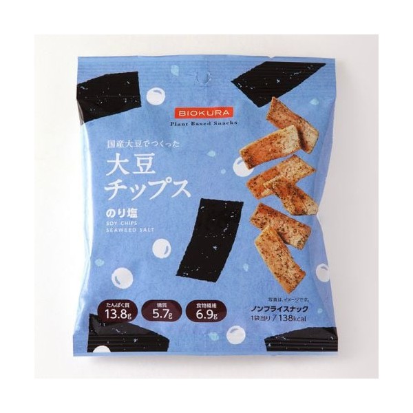 비오쿠라 BIOKURA 간장 칩 김 소금 35g