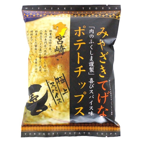 다카히라 굵은 감자 칩 기쁨 향신료 맛 120g