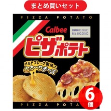 Calbee 칼비 피자 감자 22g × 6개 세트