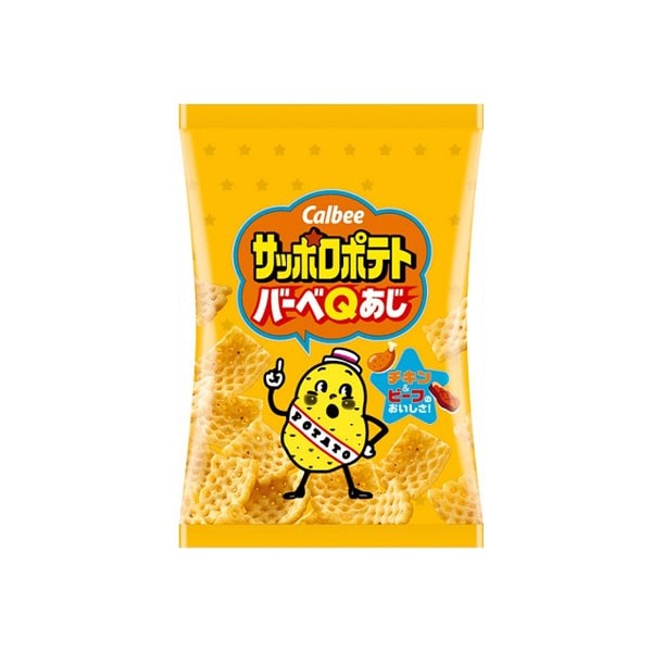 칼비 삿포로 감자 바베 Q 아지 24g [24 개 세트]
