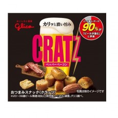 글리코 Glico 클라츠 미니 타입 페퍼 베이컨 14g × 20개 세트
