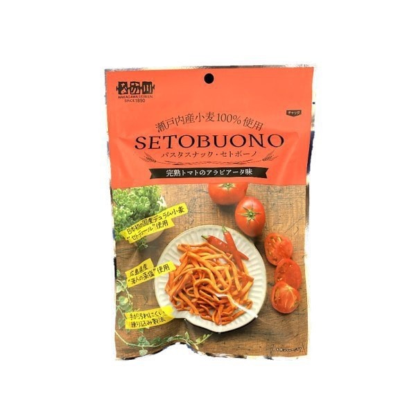 나카가와 SETOBUONO 파스타 스낵 아라비아타 맛 60g