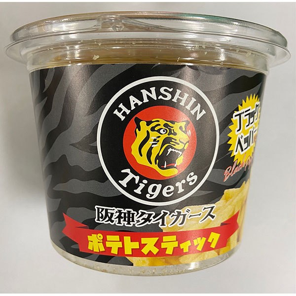 나가토야 한신 타이거스 감자 스틱 블랙 페퍼 맛 138g