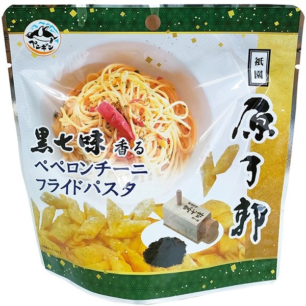 펭귄 기온하라 요쿠 쿠로시치미향 페페론치니 프라이드 파스타 35g