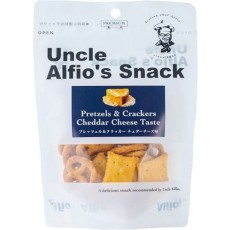 오하시 진미당 Alfio 프레첼 & 크래커 체더 치즈 맛 30g