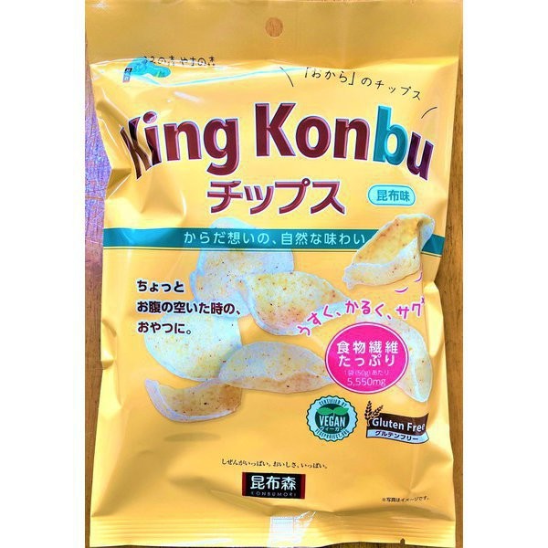 다시마 숲 KingKonbu 칩스 다시마 맛 50g