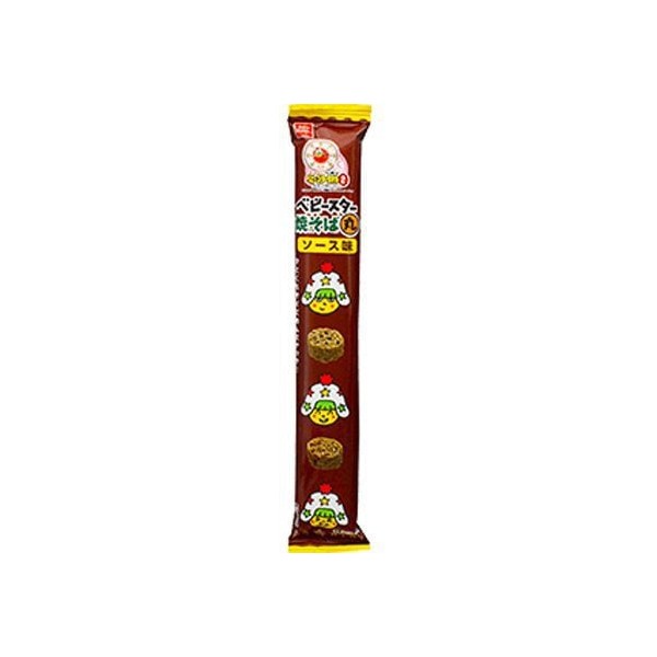 간식 회사 야키소바마루 미니 소스 맛 34g 12개