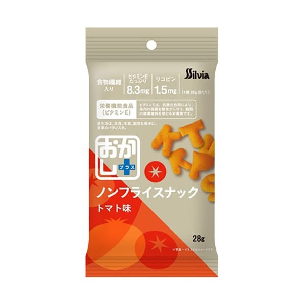 실비아 맛 + (플러스) 비 밀링 스낵 토마토 맛 28g
