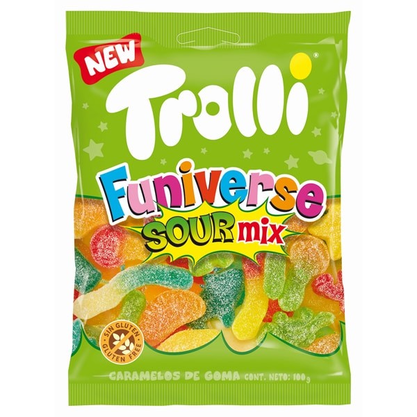 트롤리 Trolli 파니버스 사워 믹스 100g