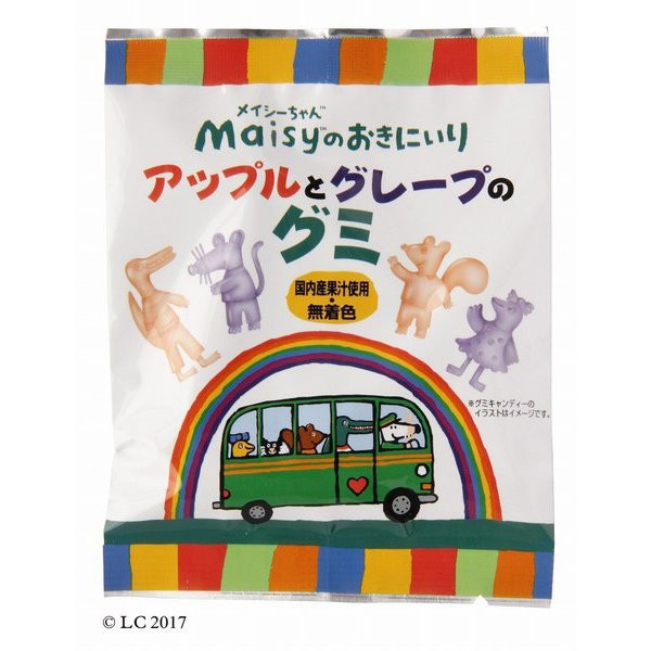 창건사 메이시 애플과 포도 구미 8알 [대상 연령：3세～]