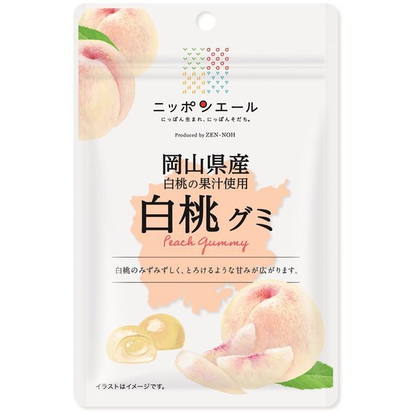 JA 전농 일본 에일 오카야마현산 시라모모 구미 40g