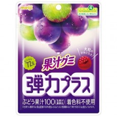 메이지 meiji 과즙 구미 탄력 플러스 포도 72g