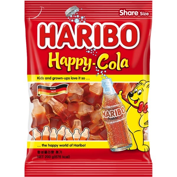 미쓰비시 식품 HARIBO(할리보) 해피 콜라 200g