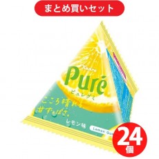 칸로 퓨레구미 쁘띠 삼각 레몬 13g 24개 세트