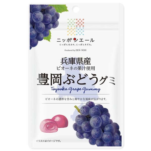 JA 전농 일본 에일 효고현산 도요오카 포도 구미 40g