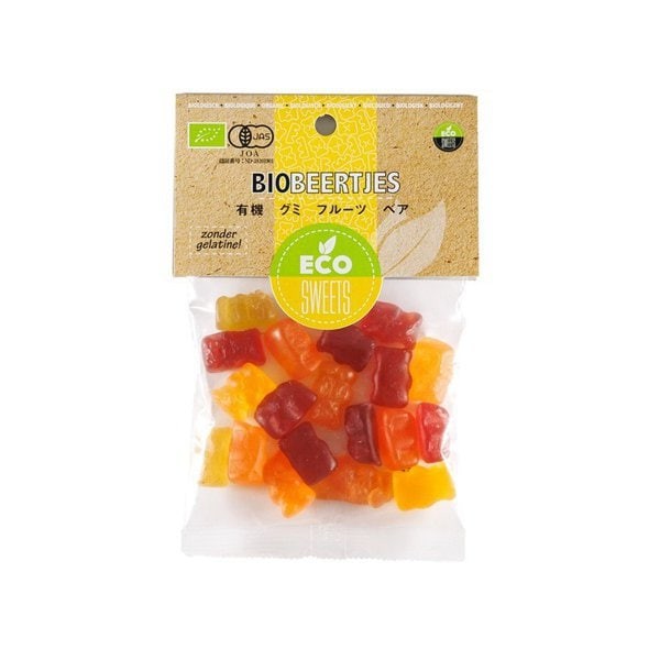 에코 스위트 ECO SWEETS 유기 거미 과일 베어 75g