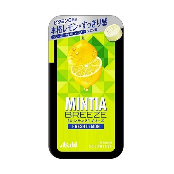 아사히 그룹 식품 Asahi 민티아 민티아 브리즈 신선한 레몬 [청량 과자]