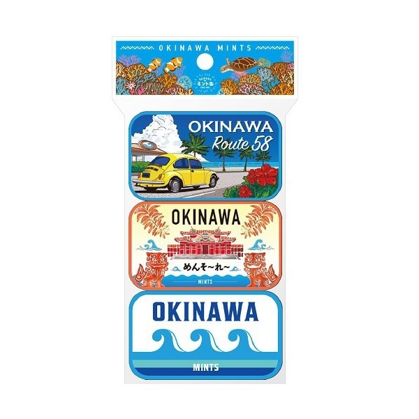 OKINAWA 민트캔 OKINAWA민트캔 16g×3캔 세트