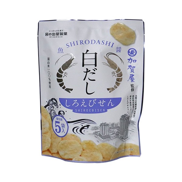 일출 가게 제과 백색 시시로 에비 센베이 65g(13g×5봉)