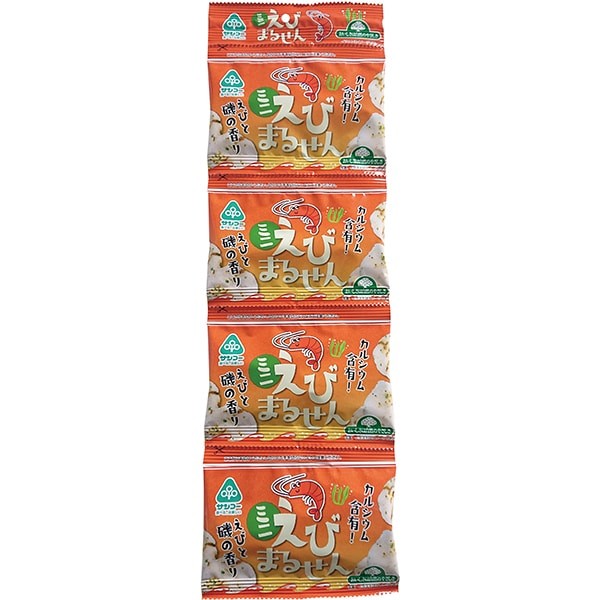 산코 미니 새우 마루센 10g×4연