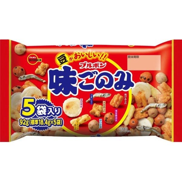 부르봉 맛만 5팩 92g