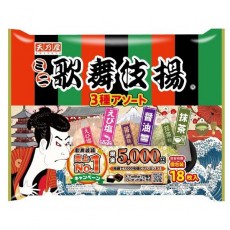 아마노야 ​​아마노야 미니 가부키 양 3종 아소트 107g