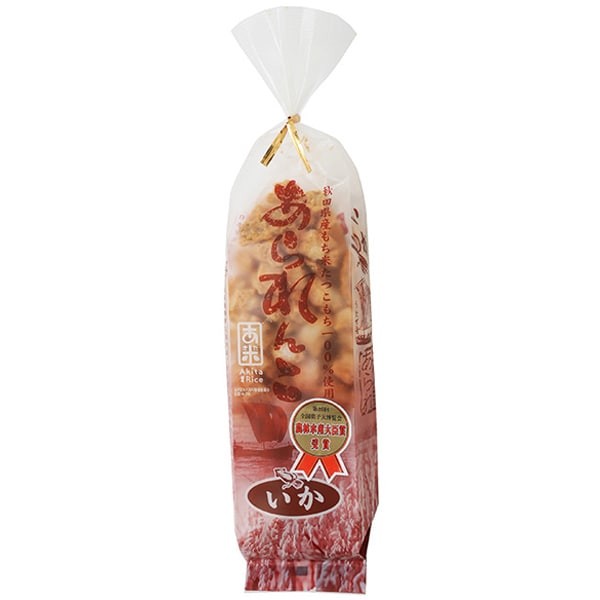 아키타 이나후쿠 쌀과자 아란코 이카미 115 g