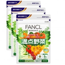 판클 FANCL 만점 야채 150립입(30일분)×3봉투