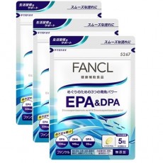 판클 FANCL EPA&DPA 덕용 3봉 세트 약 90일분